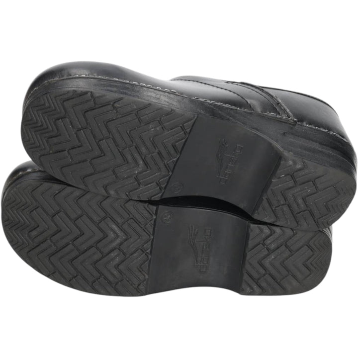 Dansko Professional Clog Sandals, Size 40 Women's 25.0cm genuine leather black type Vintage Second Hand