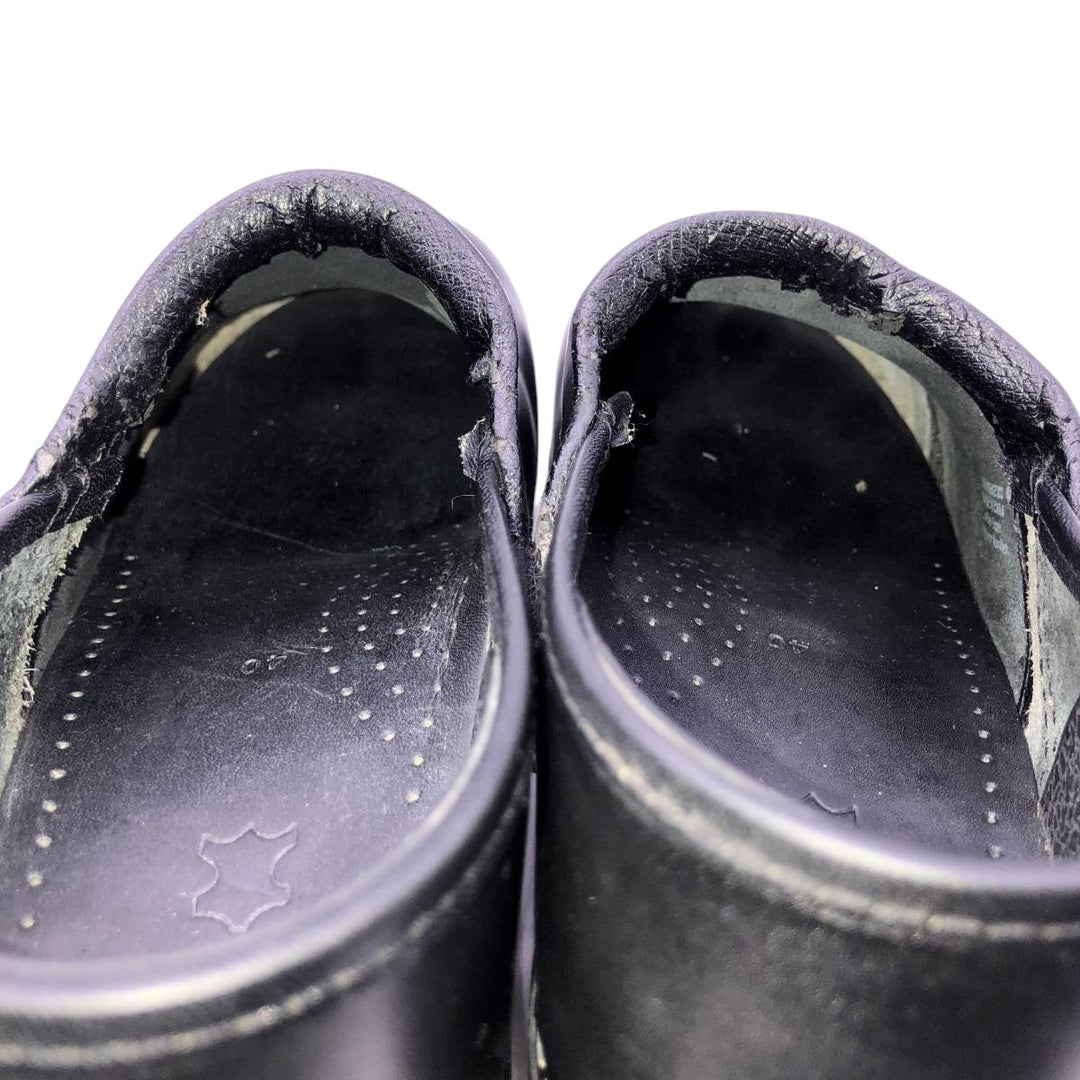 Dansko Professional Clog Sandals, Size 40 Women's 25.0cm genuine leather black type Vintage Second Hand