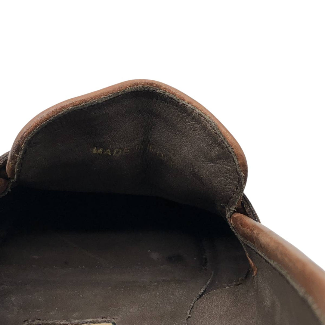 Cole Haan two-tone tassel loafers, size 7 1/2 B Women's 23.0cm unclear black type Vintage Second Hand