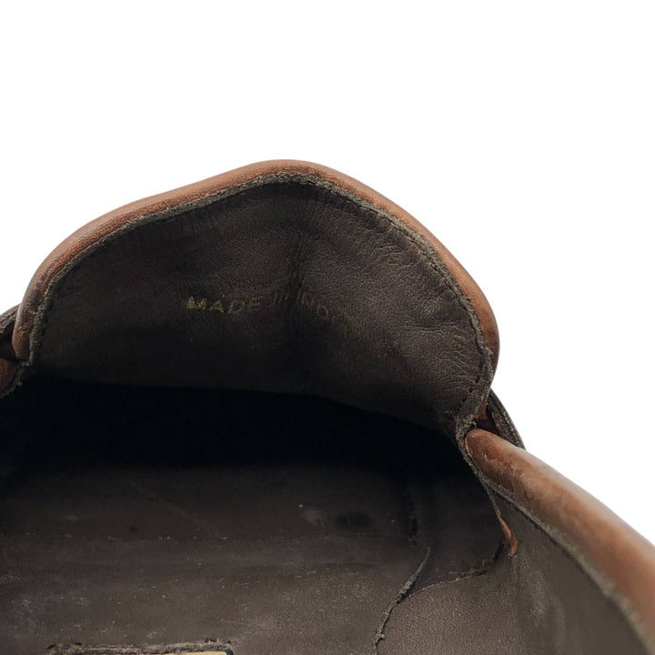 Cole Haan two-tone tassel loafers, size 7 1/2 B Women's 23.0cm unclear black type Vintage Second Hand