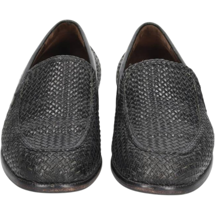 Cole Haan Country Braided Vamp Loafers, Size 6 B Women's 23.0cm unclear black type Vintage Second Hand