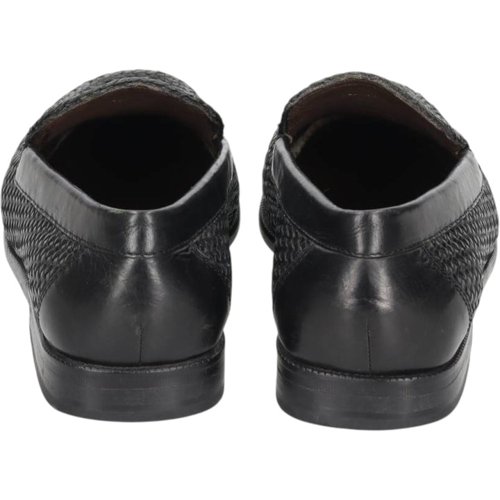 Cole Haan Country Braided Vamp Loafers, Size 6 B Women's 23.0cm unclear black type Vintage Second Hand