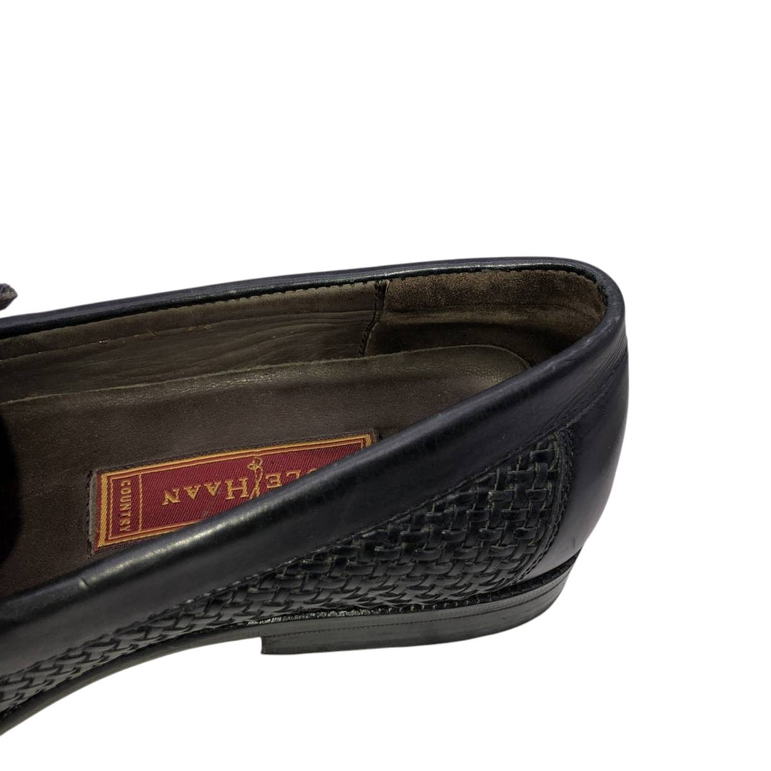 Cole Haan Country Braided Vamp Loafers, Size 6 B Women's 23.0cm unclear black type Vintage Second Hand