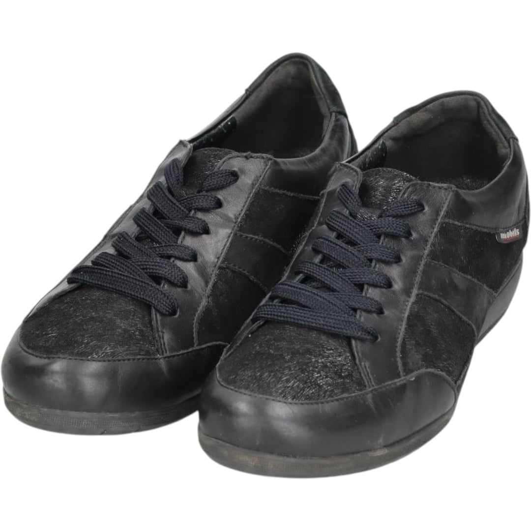 MEPHISTO MOBILS Comfort Shoes, Size 8 1/2 Women's 25.5cm genuine leather black type Vintage Second Hand