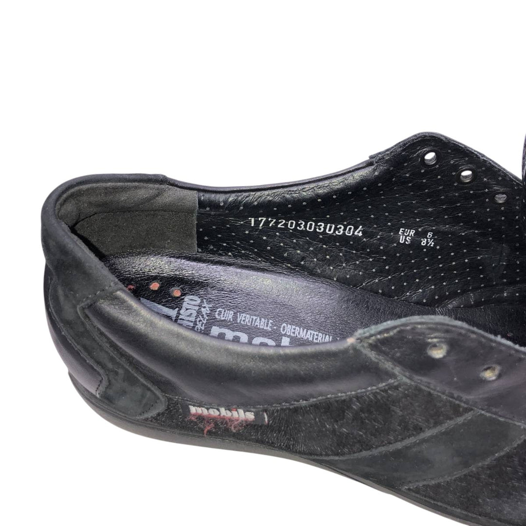 MEPHISTO MOBILS Comfort Shoes, Size 8 1/2 Women's 25.5cm genuine leather black type Vintage Second Hand