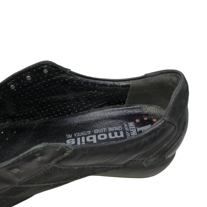 MEPHISTO MOBILS Comfort Shoes, Size 8 1/2 Women's 25.5cm genuine leather black type Vintage Second Hand