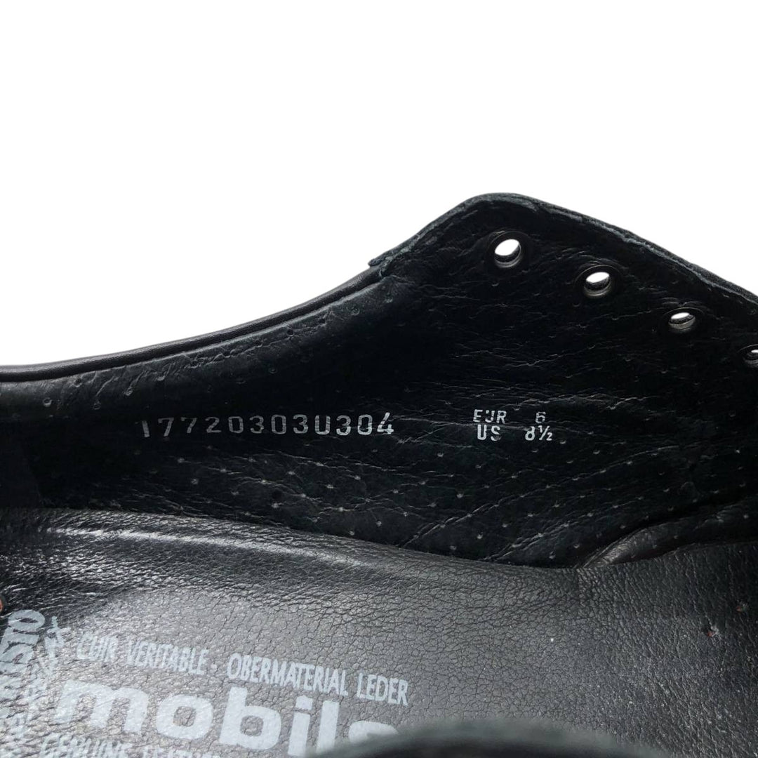 MEPHISTO MOBILS Comfort Shoes, Size 8 1/2 Women's 25.5cm genuine leather black type Vintage Second Hand