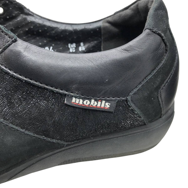 MEPHISTO MOBILS Comfort Shoes, Size 8 1/2 Women's 25.5cm genuine leather black type Vintage Second Hand
