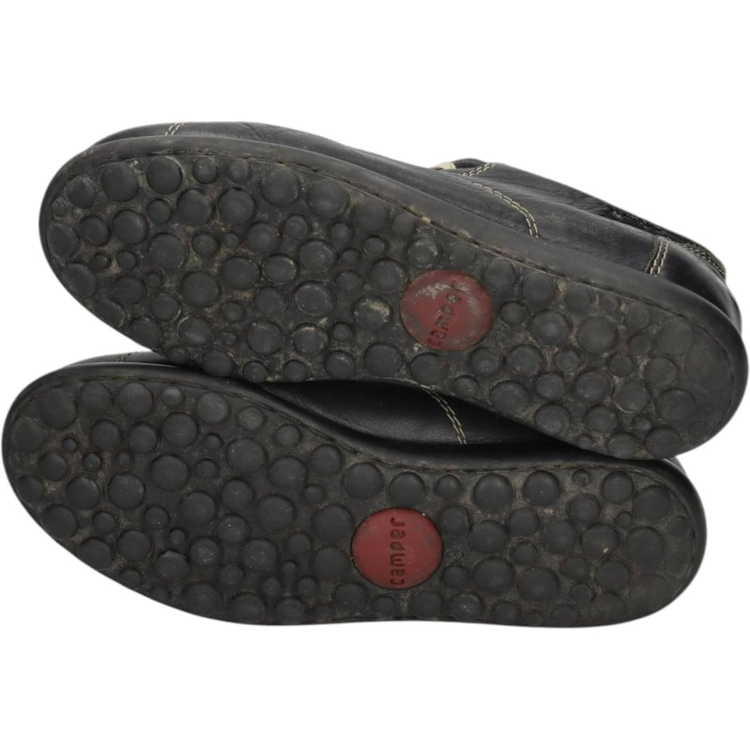 Camper sneakers, size 37 Women's 23.5cm unclear black type Vintage Second Hand