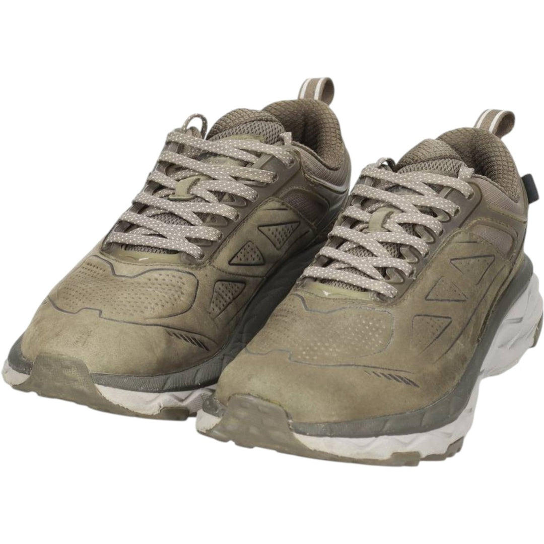 HOKA ONE ONE CHALLENGER LOW GTX WIDE GORE-TEX sneakers, size 6 Women's 23.0cm unclear Khaki type Vintage Second Hand