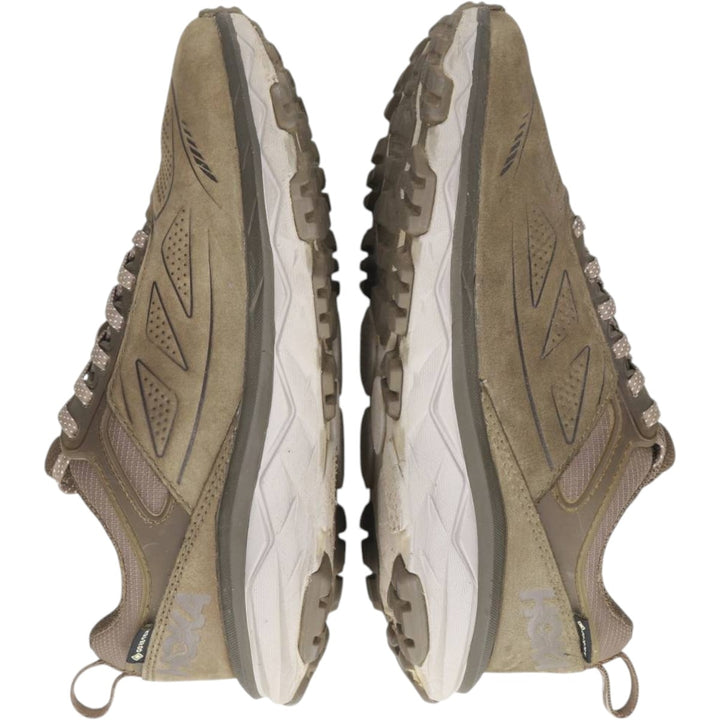 HOKA ONE ONE CHALLENGER LOW GTX WIDE GORE-TEX sneakers, size 6 Women's 23.0cm unclear Khaki type Vintage Second Hand
