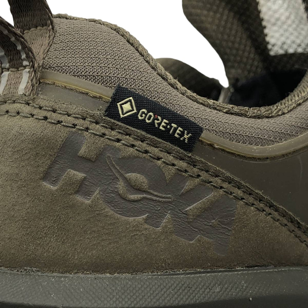HOKA ONE ONE CHALLENGER LOW GTX WIDE GORE-TEX sneakers, size 6 Women's 23.0cm unclear Khaki type Vintage Second Hand