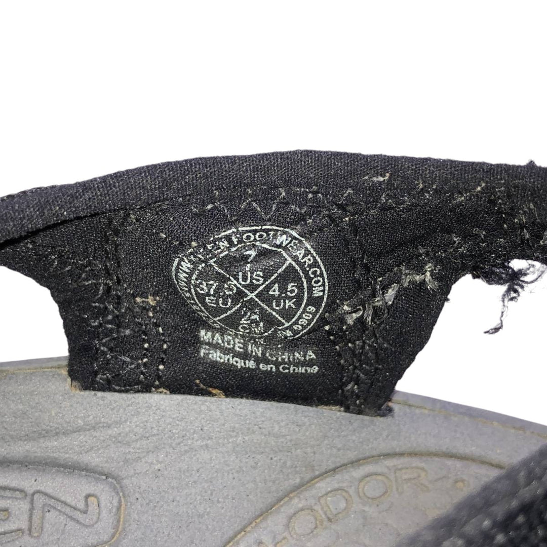 KEEN NEWPORT H2 Sport Outdoor Sandals, Size 7 Women's 24.0cm unclear black type Vintage Second Hand