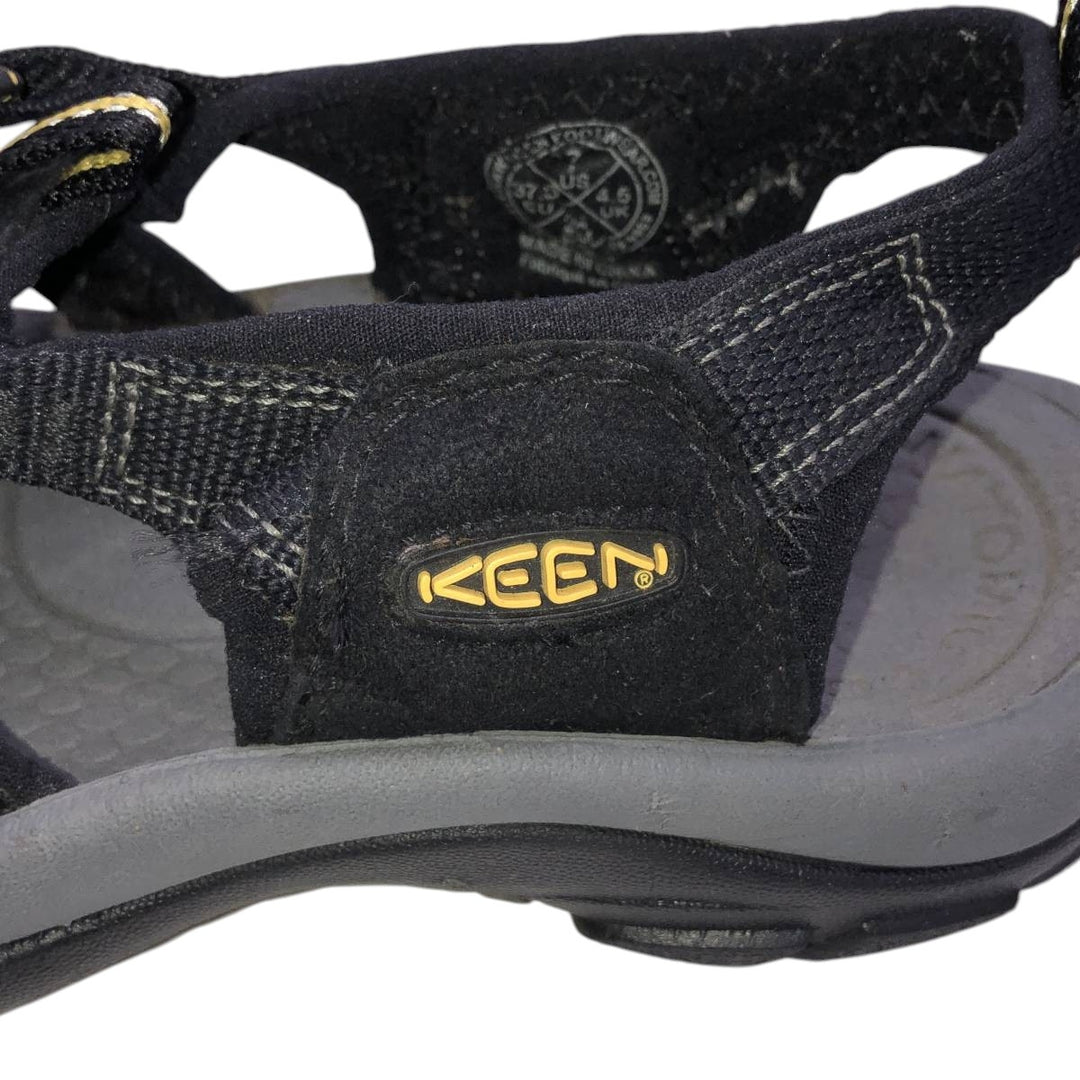 KEEN NEWPORT H2 Sport Outdoor Sandals, Size 7 Women's 24.0cm unclear black type Vintage Second Hand