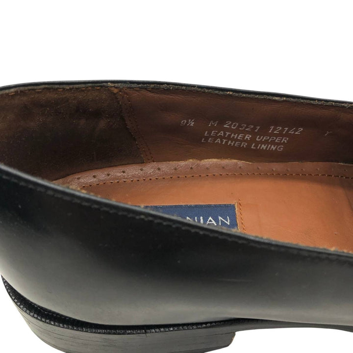 Bostonian CLASSICS Quilted Tassel Loafers, Size 9 1/2 Men's 27.5cm genuine leather black type Vintage Second Hand