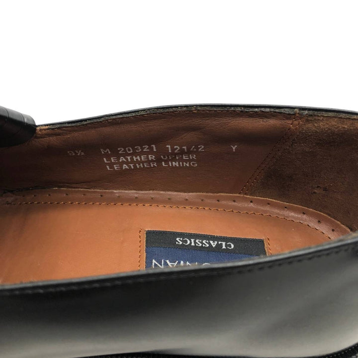 Bostonian CLASSICS Quilted Tassel Loafers, Size 9 1/2 Men's 27.5cm genuine leather black type Vintage Second Hand
