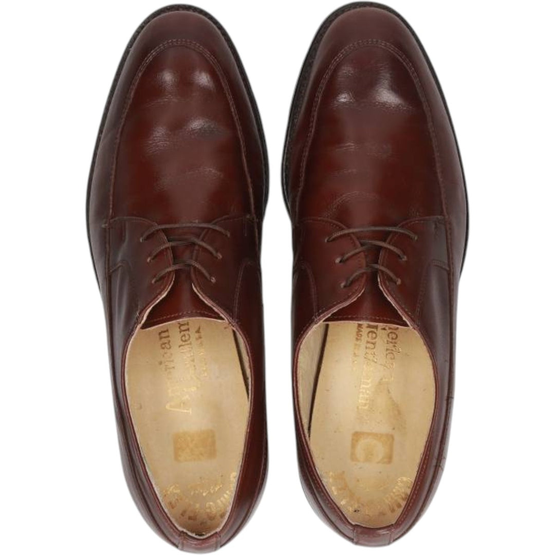 American Gentleman U-tip shoes, made in USA, size 8D Men's 26.0cm genuine leather bordeaux Vintage Second Hand
