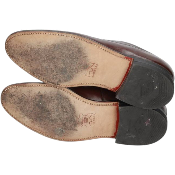 American Gentleman U-tip shoes, made in USA, size 8D Men's 26.0cm genuine leather bordeaux Vintage Second Hand