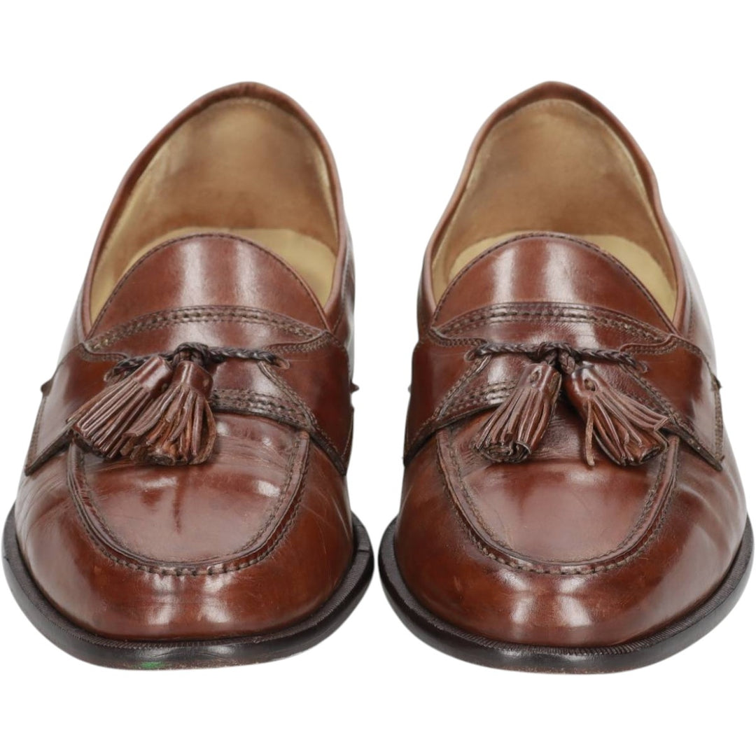 Johnston & Murphy tassel loafers, made in Italy. Men's 27.5cm unclear brown type Vintage Second Hand