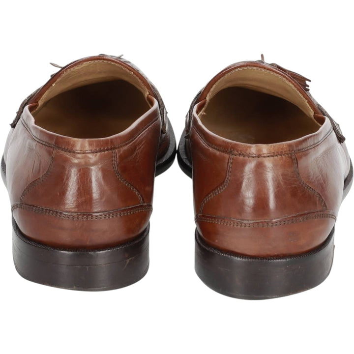 Johnston & Murphy tassel loafers, made in Italy. Men's 27.5cm unclear brown type Vintage Second Hand