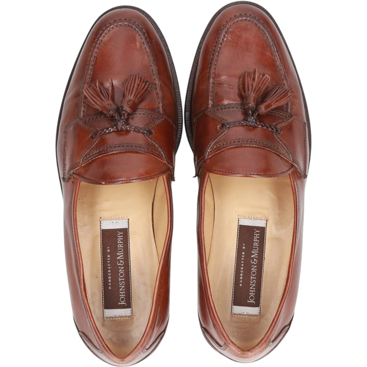 Johnston & Murphy tassel loafers, made in Italy. Men's 27.5cm unclear brown type Vintage Second Hand