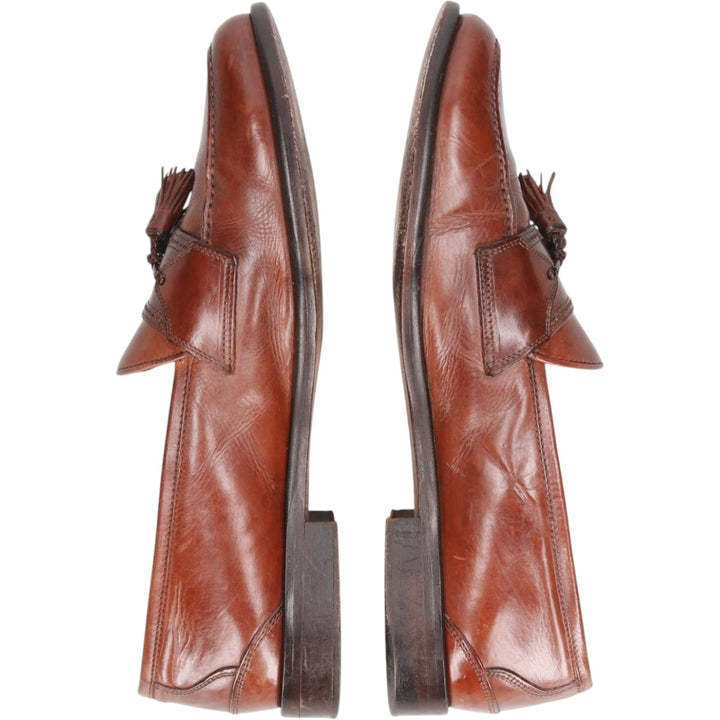 Johnston & Murphy tassel loafers, made in Italy. Men's 27.5cm unclear brown type Vintage Second Hand
