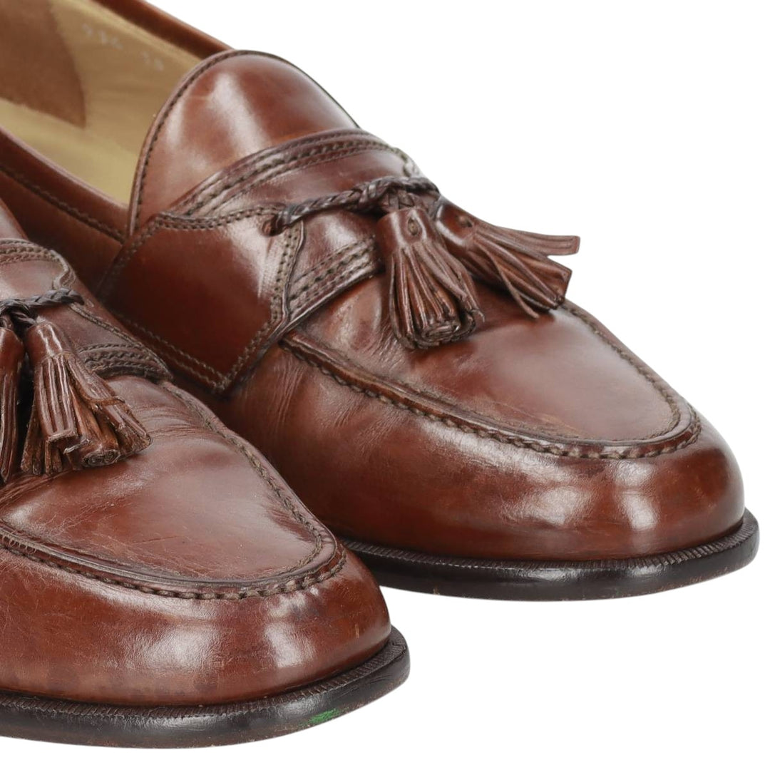 Johnston & Murphy tassel loafers, made in Italy. Men's 27.5cm unclear brown type Vintage Second Hand