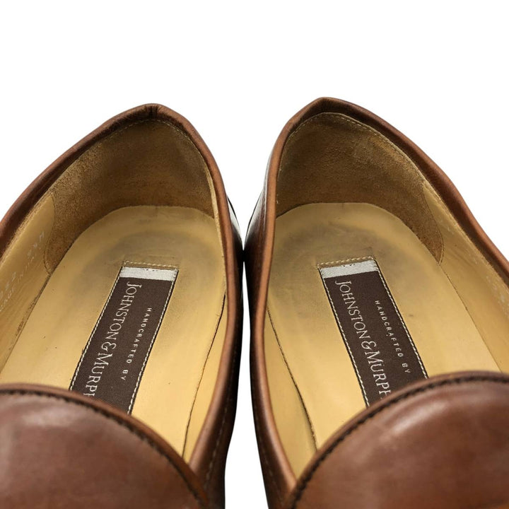 Johnston & Murphy tassel loafers, made in Italy. Men's 27.5cm unclear brown type Vintage Second Hand