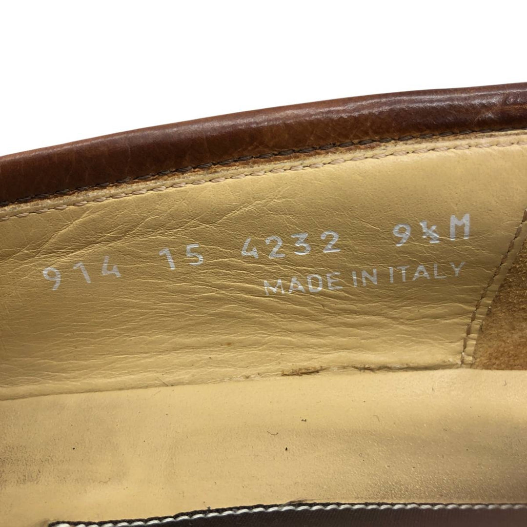 Johnston & Murphy tassel loafers, made in Italy. Men's 27.5cm unclear brown type Vintage Second Hand