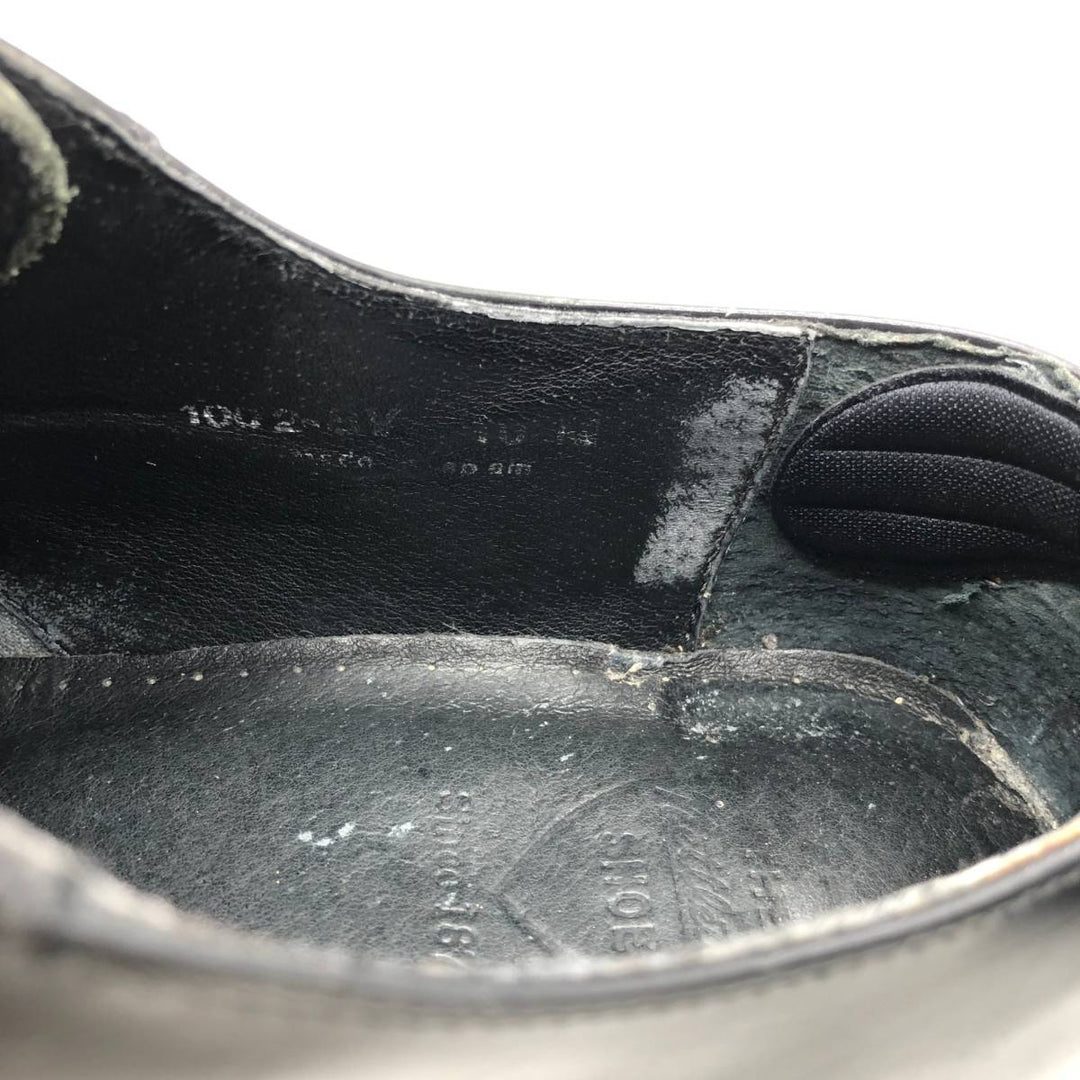 Nettleton U-tip shoes 10M Men's 28.0cm unclear black type Vintage Second Hand