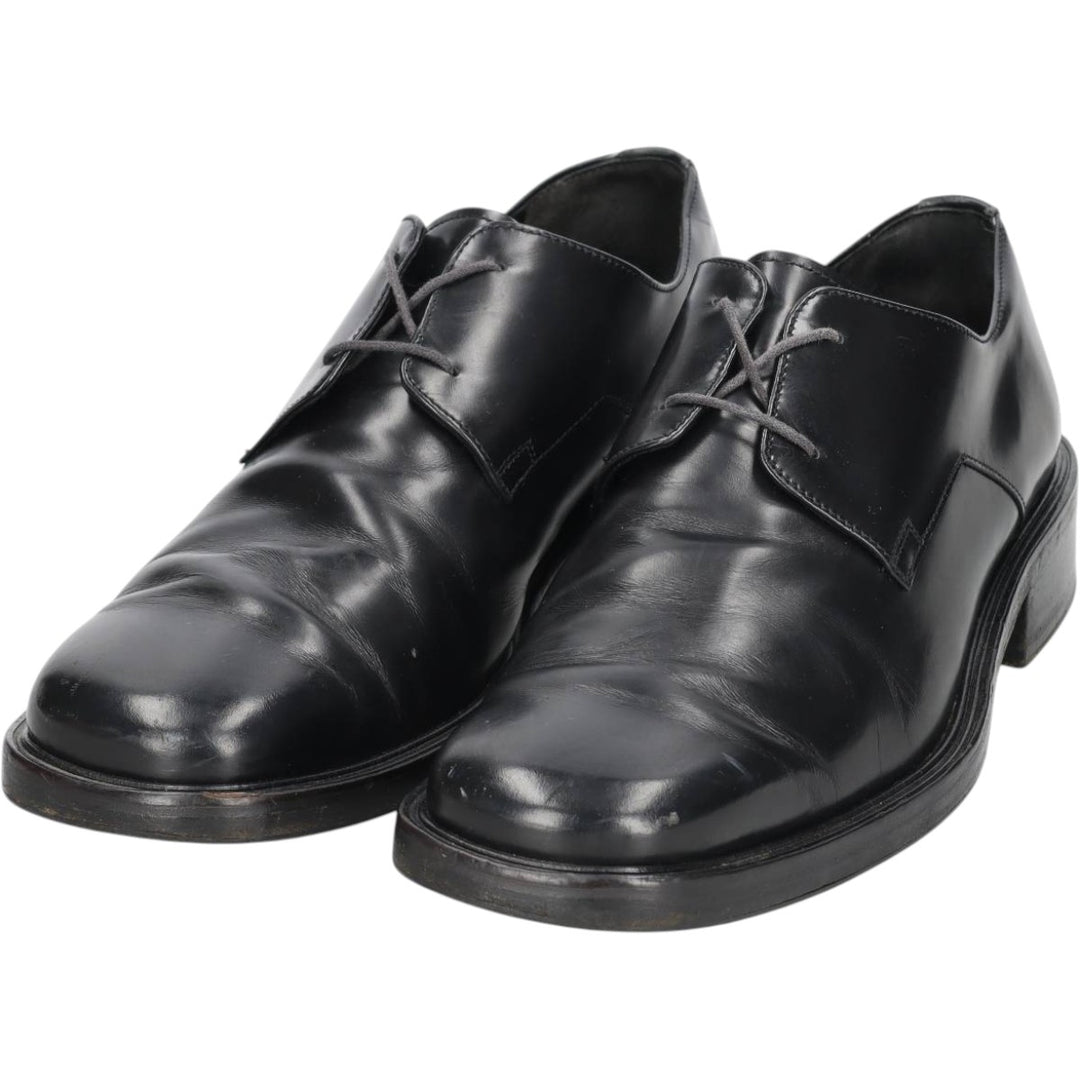 RICHARD TYLER Square Toe Plain Toe Shoes, Made in Italy, Size 42 1/2 Men's 28.0cm unclear black type Vintage Second Hand