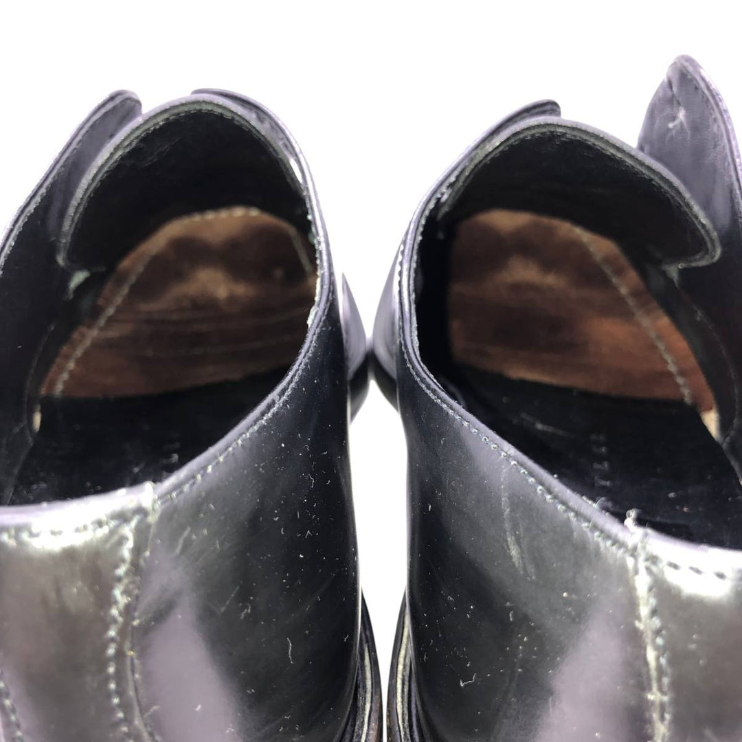 RICHARD TYLER Square Toe Plain Toe Shoes, Made in Italy, Size 42 1/2 Men's 28.0cm unclear black type Vintage Second Hand
