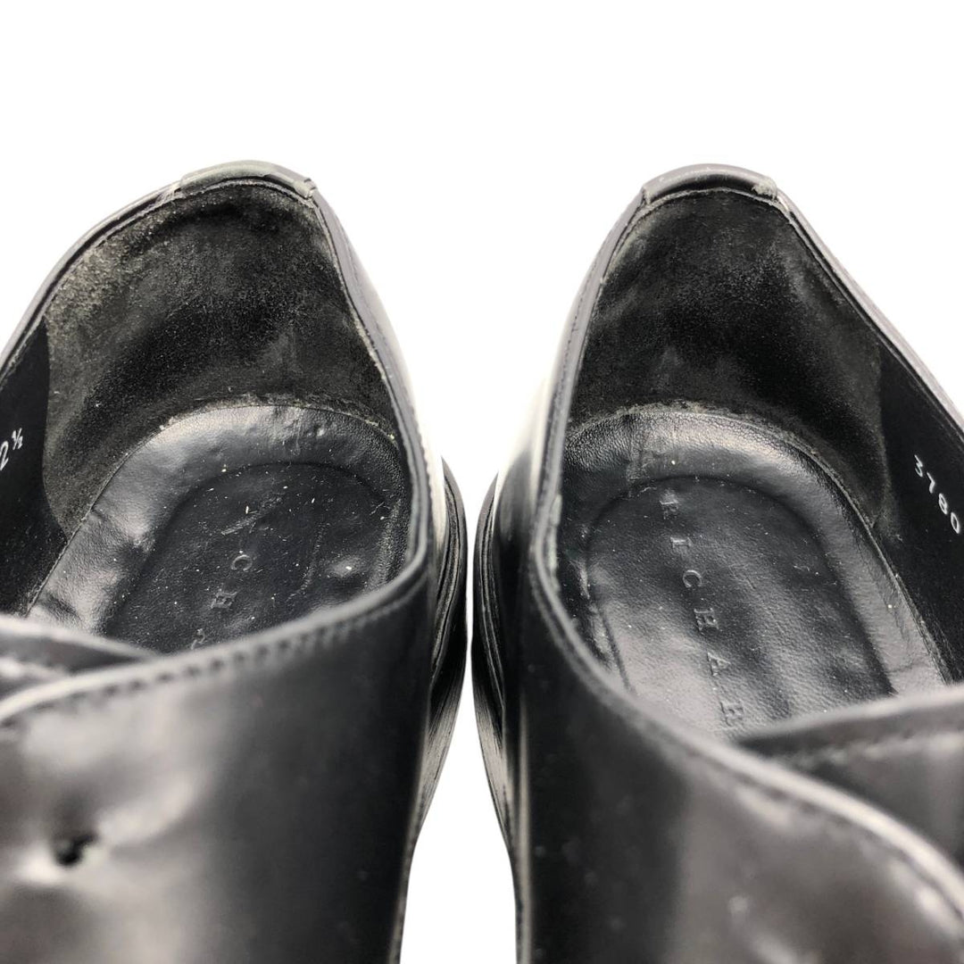 RICHARD TYLER Square Toe Plain Toe Shoes, Made in Italy, Size 42 1/2 Men's 28.0cm unclear black type Vintage Second Hand