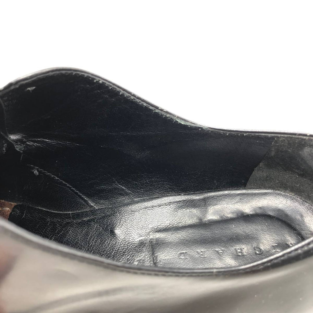 RICHARD TYLER Square Toe Plain Toe Shoes, Made in Italy, Size 42 1/2 Men's 28.0cm unclear black type Vintage Second Hand