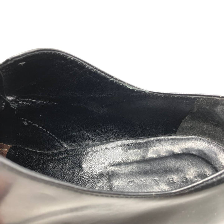 RICHARD TYLER Square Toe Plain Toe Shoes, Made in Italy, Size 42 1/2 Men's 28.0cm unclear black type Vintage Second Hand