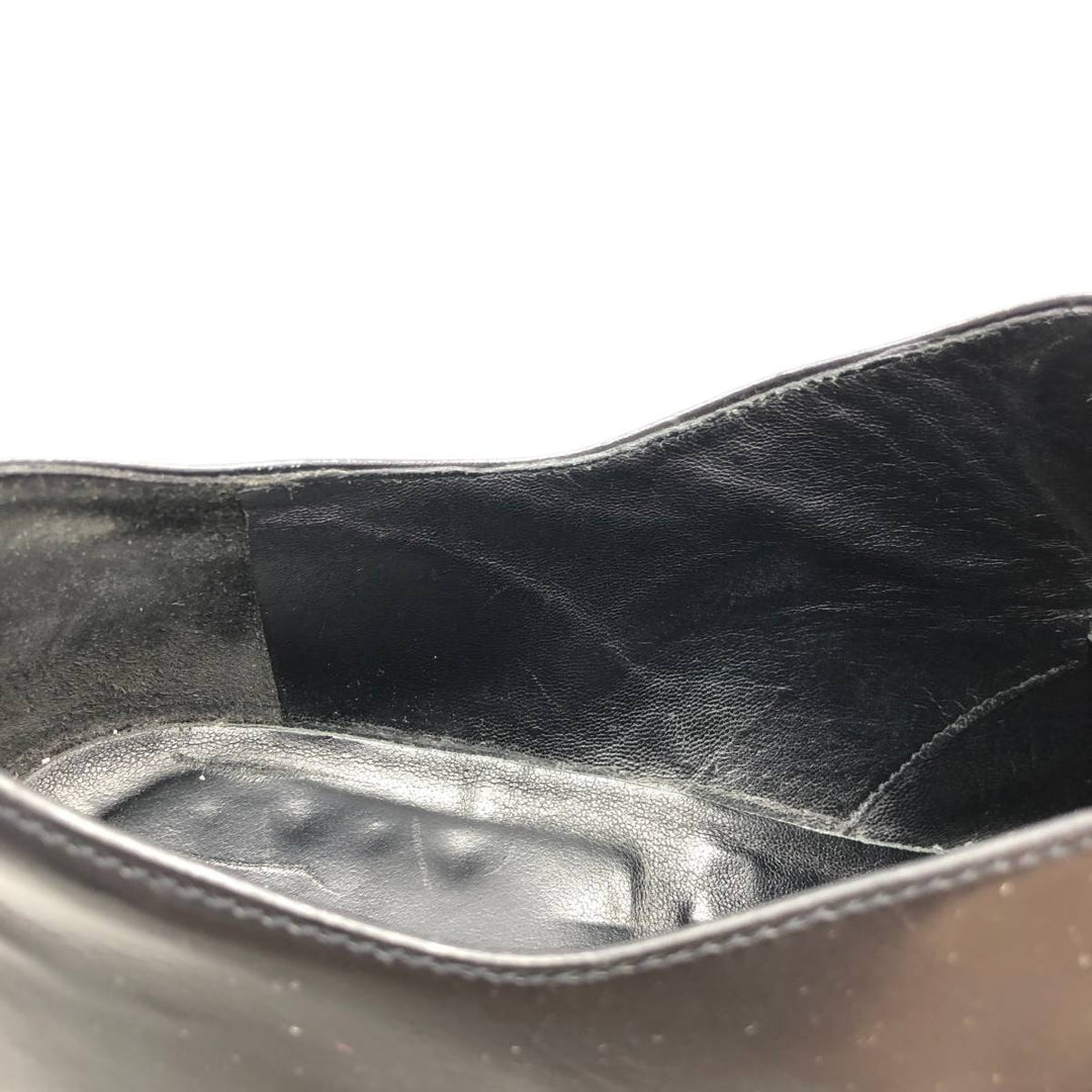 RICHARD TYLER Square Toe Plain Toe Shoes, Made in Italy, Size 42 1/2 Men's 28.0cm unclear black type Vintage Second Hand