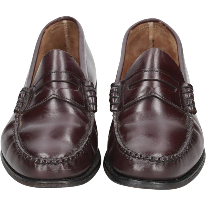 Dexter coin loafers, made in the USA, size 9 1/2EEE Men's 27.5cm unclear burgundy type Vintage Second Hand