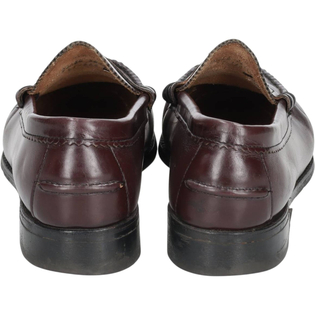 Dexter coin loafers, made in the USA, size 9 1/2EEE Men's 27.5cm unclear burgundy type Vintage Second Hand