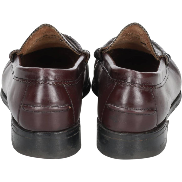 Dexter coin loafers, made in the USA, size 9 1/2EEE Men's 27.5cm unclear burgundy type Vintage Second Hand