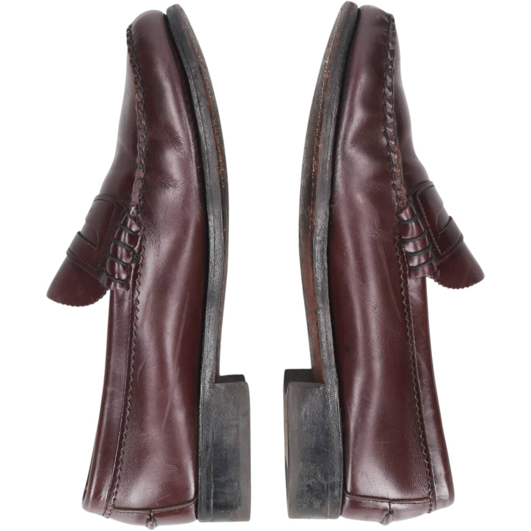 Dexter coin loafers, made in the USA, size 9 1/2EEE Men's 27.5cm unclear burgundy type Vintage Second Hand