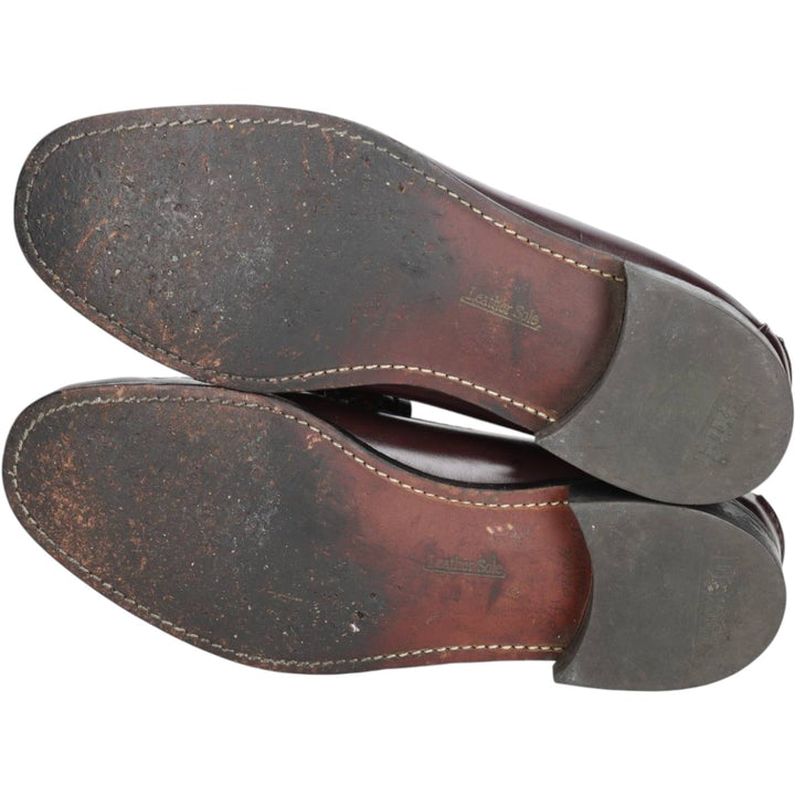 Dexter coin loafers, made in the USA, size 9 1/2EEE Men's 27.5cm unclear burgundy type Vintage Second Hand