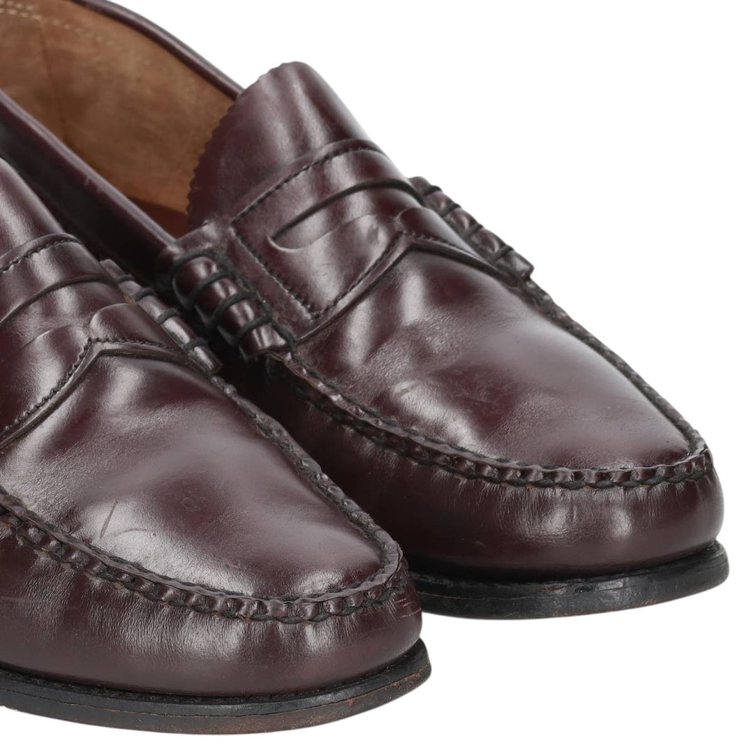 Dexter coin loafers, made in the USA, size 9 1/2EEE Men's 27.5cm unclear burgundy type Vintage Second Hand