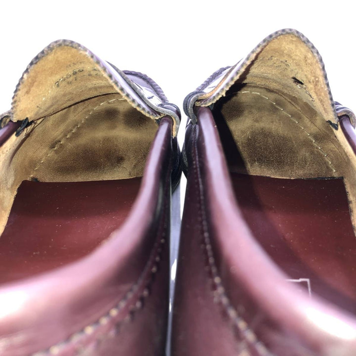 Dexter coin loafers, made in the USA, size 9 1/2EEE Men's 27.5cm unclear burgundy type Vintage Second Hand