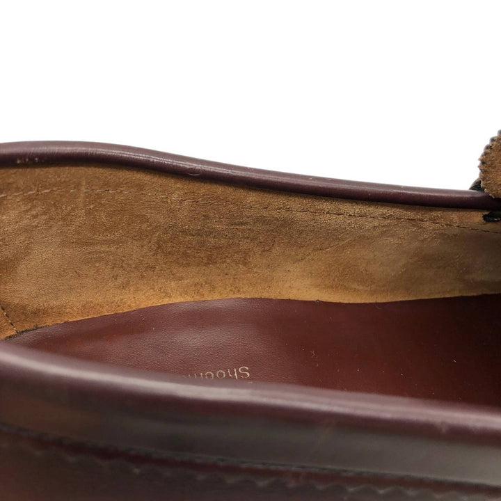 Dexter coin loafers, made in the USA, size 9 1/2EEE Men's 27.5cm unclear burgundy type Vintage Second Hand