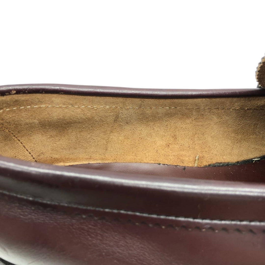 Dexter coin loafers, made in the USA, size 9 1/2EEE Men's 27.5cm unclear burgundy type Vintage Second Hand