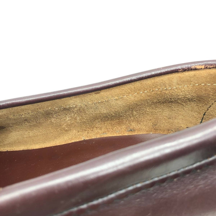 Dexter coin loafers, made in the USA, size 9 1/2EEE Men's 27.5cm unclear burgundy type Vintage Second Hand
