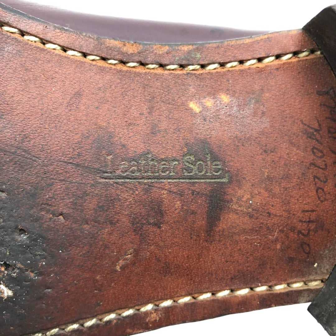 Dexter coin loafers, made in the USA, size 9 1/2EEE Men's 27.5cm unclear burgundy type Vintage Second Hand