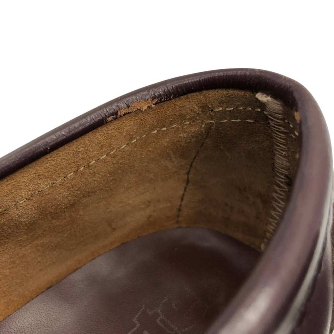 Dexter coin loafers, made in the USA, size 9 1/2EEE Men's 27.5cm unclear burgundy type Vintage Second Hand