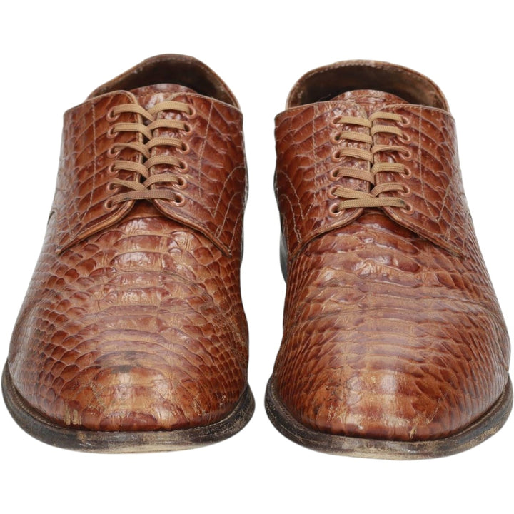 Stacy Adams plain toe shoes, size 10D Men's 28.0cm genuine leather brown type Vintage Second Hand