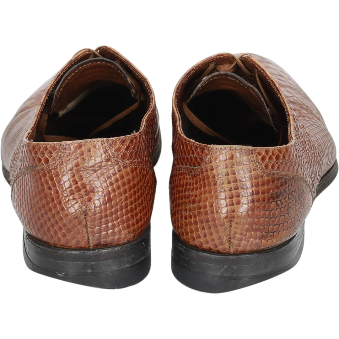 Stacy Adams plain toe shoes, size 10D Men's 28.0cm genuine leather brown type Vintage Second Hand